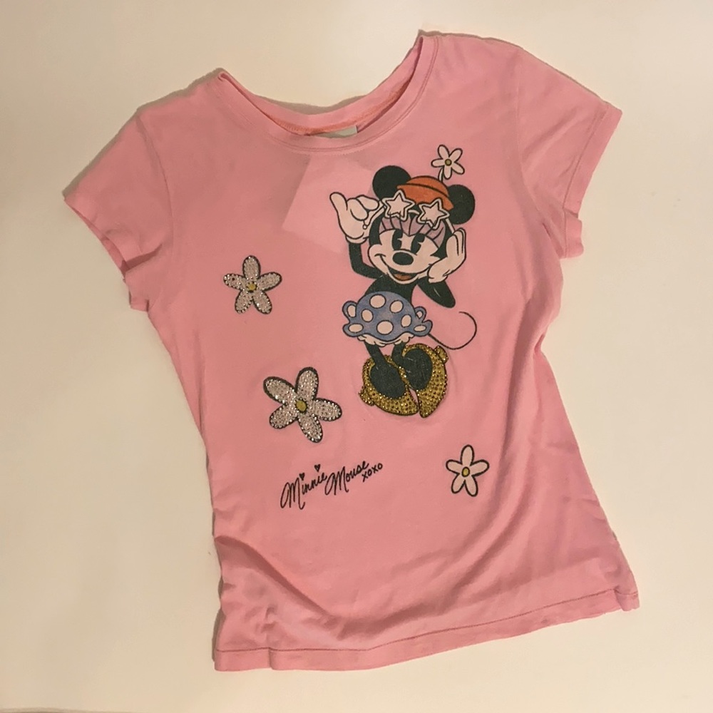 DISNEYLAND 💗 MINNIE MOUSE TSHIRT WITH BLING